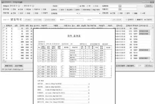 Fig. 7 Program for check the real time inventory of narcotic drugs