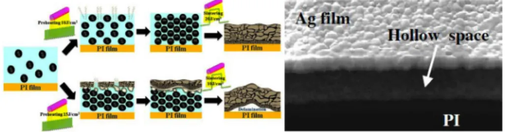 Fig. 8. Schematic of reactive sintering using IPL. 23)