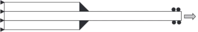 Fig. 1. Sketch of double fillet welded jointNote.-Discussion open until February 28, 2021