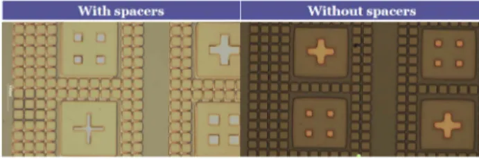 Fig. 5. Bonding inteface analysis after Cu-to-Cu wafer bonding.