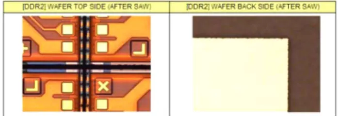 Fig. 6. Optical microscopy image of die attach and wire bonding.