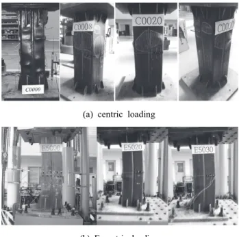 Fig.  4.  Load-  Axial  displacement  curve  each  specimenTable  6.  Initial  stiffness  and  maximum  load  capacity