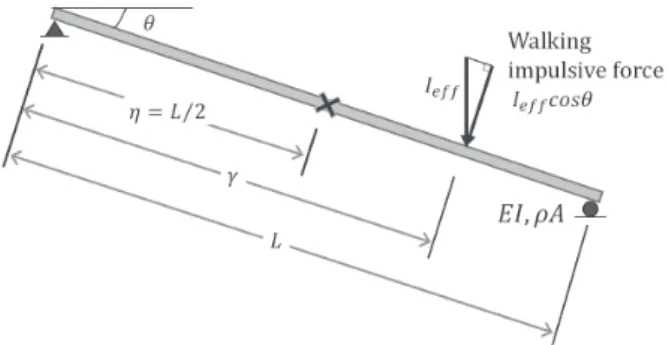 Fig.  7.  Applied  walking  impulsive  force  and  key  symbols