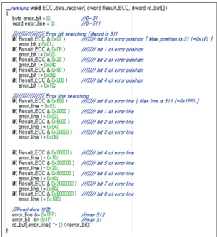 Fig. 7 은  모듈의  전원을 ON했을  때  낸드  플래시  메모리 에서 PSRAM으로  읽을  때  약 0.45초가  걸리며 2048bytes의  데이터와 4bytes의  에러  보정  코드를  읽게  된다