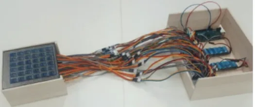 Fig. 1. Implemented Aduino illuminometer. 