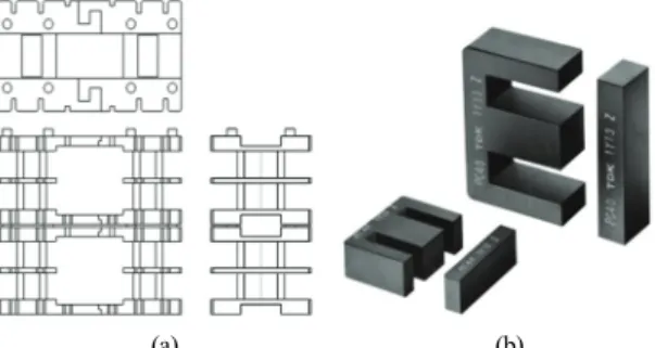 Fig. 7. (a) 3D Design of expanded single IM inductor, (b)  3D Design of expanded double layered IM inductor