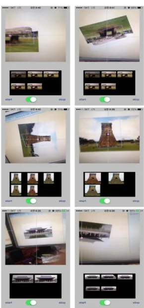 Fig. 6. Tracking in mobile environment.