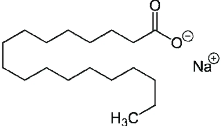 Figure 1. Structure of sodium stearate.