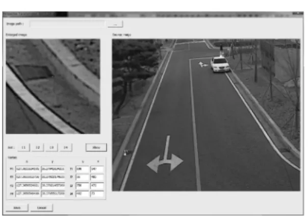 Fig. 7. Results of extracting a vehicle and a human from Camera 1.