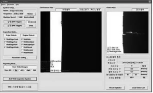 Fig. 10. Graphical User Interface of WIS.