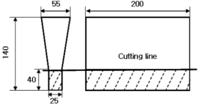 Fig. 1. Y-block test casting.