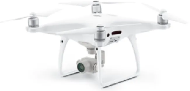 Fig. 1. Rotary-wing drone (DJI Phantom 4 pro)