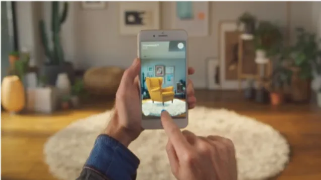Fig. 6. Game Type Augmented Reality. 