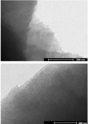 Figure  1.  TEM  images  of  SBA-16  structure