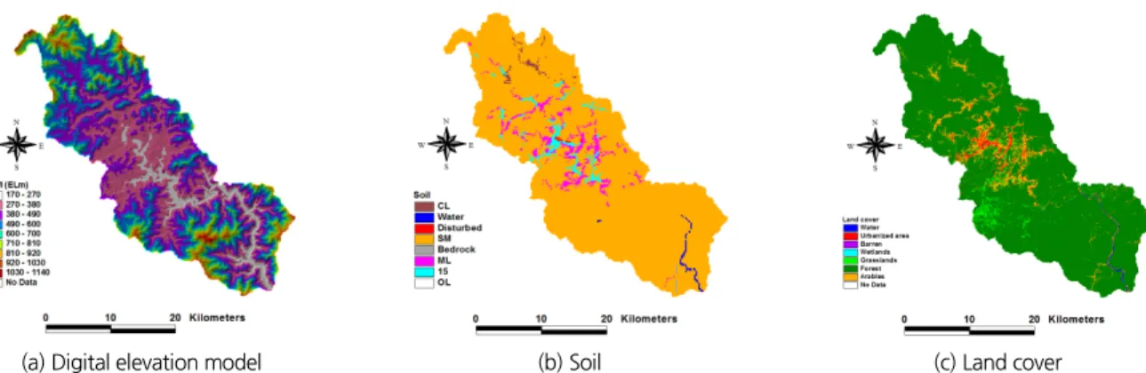 Fig. 1. Study site: the Peace dam watershed 
