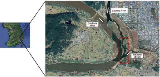 Fig. 1. Site map of study area (Google Earth)