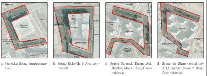 Figure 1. Selected study sites