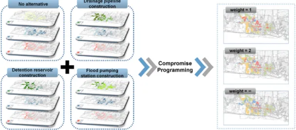 Fig. 5. Compromise Programming application process