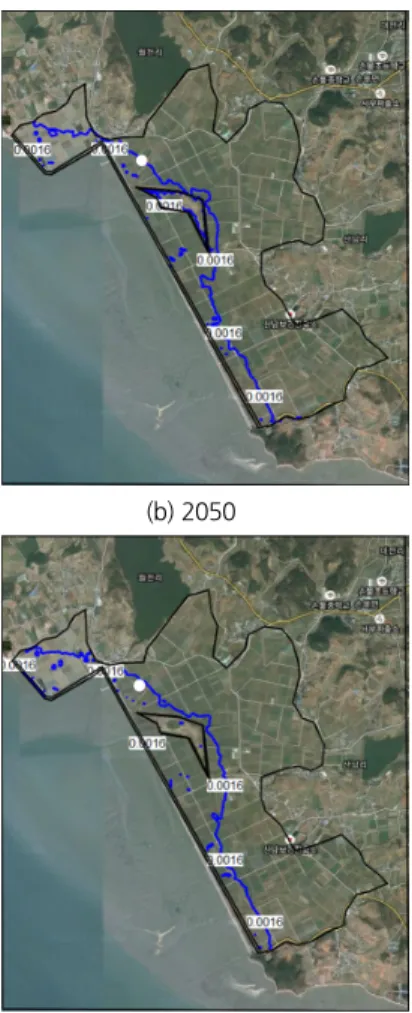 Fig. 4. Groundwater salinity at 1996 MSL 