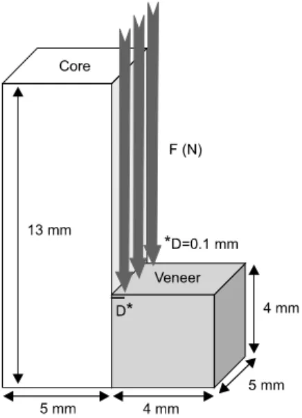 Fig. 1. Schematic diagram shows experimental setup and spe- spe-cimen. 