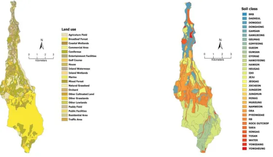 Figure 2.3 Land use and soil class map. 