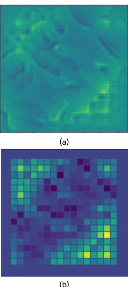 Fig. 3. (Color available online) The phase maps  before (a) and after (b) the application of the physical  limitations.