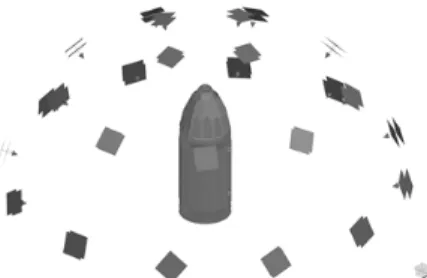 Fig. 16. Comparison of test and analysis spectrum of  payload bay in a upper stage structure.