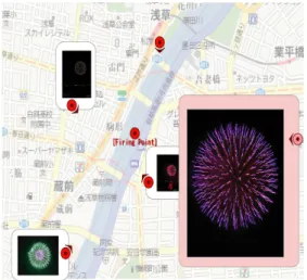 Fig.  5.  Entry  View  and  Place  Information  Input  Form.(Map  images:  copyright  2009  Google, 