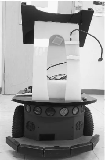 Fig.  7  Photo  of  the  robot  and  sensors