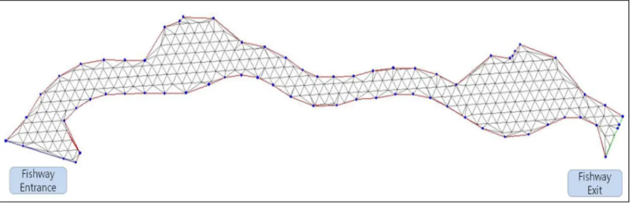 Fig. 7. Distribution of Bed ElevationBoundary Conditions