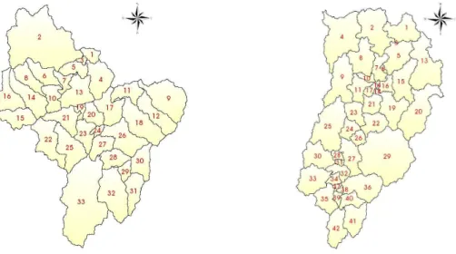 Fig. 6. Division of the Small Basin