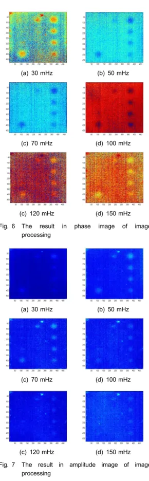 Fig.  6 The result in phase image of image  processing