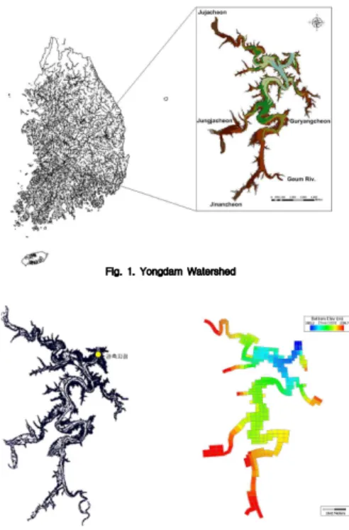 Fig. 1. Yongdam Watershed