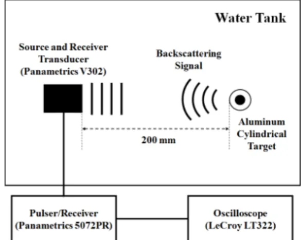 Table 1. Physical parameters of targets. Target Outer diameter (mm) Inner diameter(mm) Inner  materials Soundspeed(m/s) Density  (kg/m³) Target 1 8.05 4.40 Water 1445 999 Target 2 8.05 4.40 Oil 1471 820 Target 3 8.05 4.40 Ethylene glycol 1689 1132 Target S