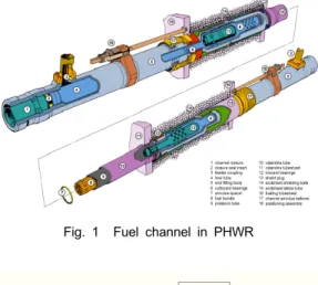 Fig. 1 Fuel channel in PHWR