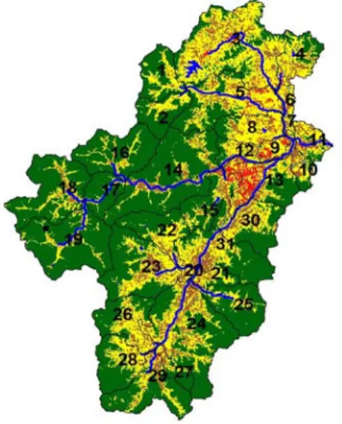 Fig.  3.  Process  of  SWAT  Model