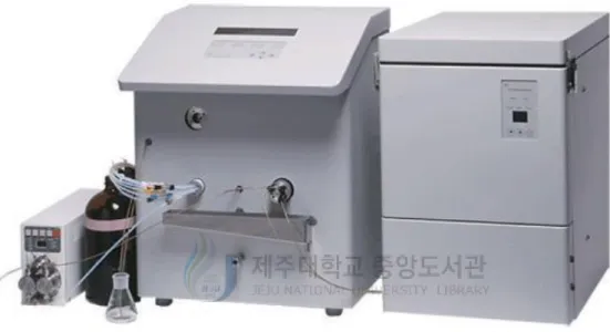 Figure 07. Instrumentation of the Centrifugal Partition Chromatography 