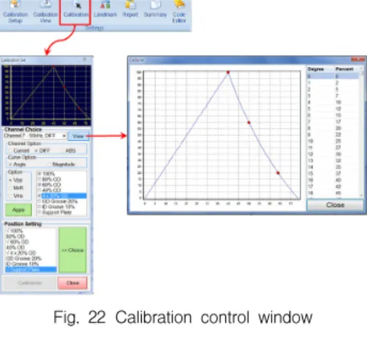 Fig.  22 Calibration  control  window
