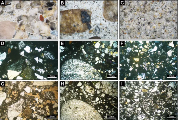 Figure 5. Representative microscope images of concrete foundation samples for East 1 affiliated ward in Daehan Uiwon