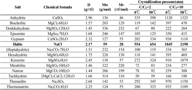 Figure 9. Crystallization state of salt on the rock surface. (A) Crystallization occurrence of salt
