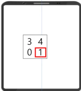 Fig. 6. Procedure for entering password  ‘1234’.