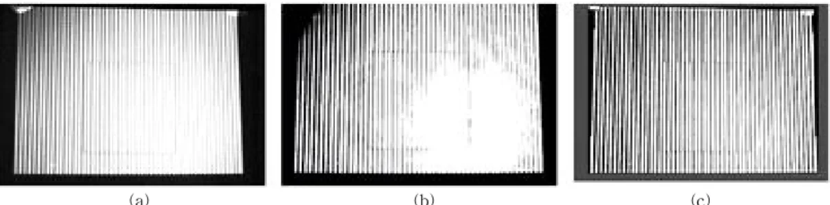 Fig.  15.  Color  code  extraction.  (a)  Color  code.  (b)  Extraction result