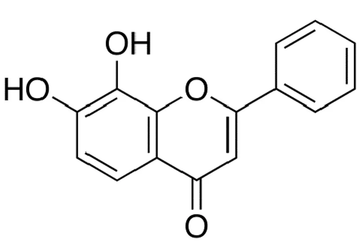 Figure 1: Chemical structure of 7,8-dihydroxyflavone 