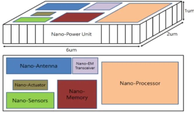 Fig. 1. Nano-sensor node.