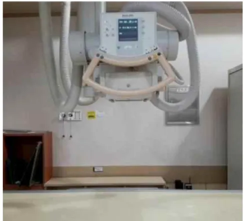 Fig.  1.  The  Digital  Radiography  used  in  the  experimental  is  Philips  DIGITAL  DIAGNOST  VR