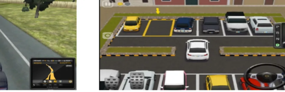 Fig. 1. Eurotruck Simulator2. Fig. 2. Dr. Parking4.