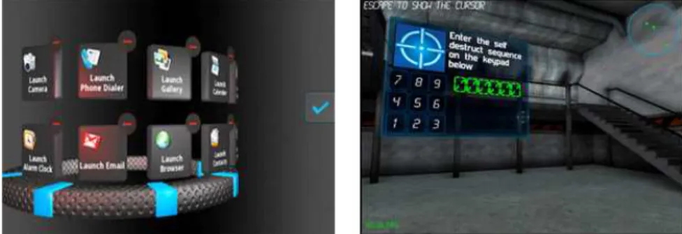 Fig. 3. Grid phenomenons by DC conflicts in 3D games.