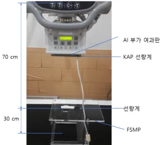 Fig.  2.  Test  geometry  of  KAP  meter  energy  dependency  and  calibration.