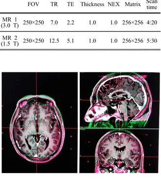 Table  1.  MRI  protocol