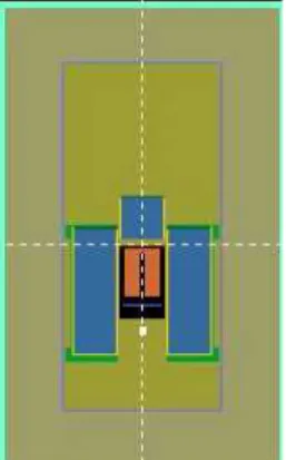 Fig.  3과 같이 NaI(Tl)  검출기를 main  검출기 주위에  배치하되,  suppression  검출기가  놓인  방향을  HPGe검 출기와 평행하도록 한 경우이다